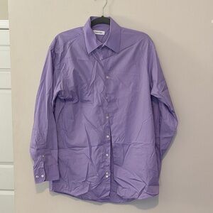 Calvin Klein Men's Lavender Dress Shirt